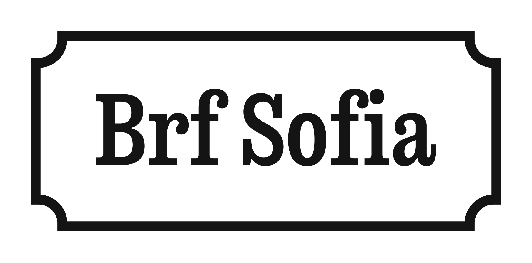 Brf Sofia logotpe